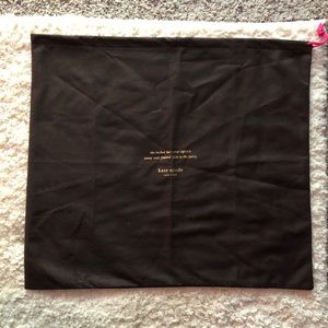 Kate Spade brown duster bag for shoes